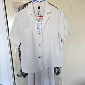 Korean style skirt & shirt